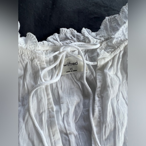 Aritzia white tiered dress, size xs - Picture 2 of 3